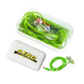 Techno Bass Earbuds -Green